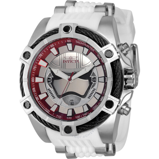 Invicta Star Wars Chronograph Quartz Silver Dial Men's Watch