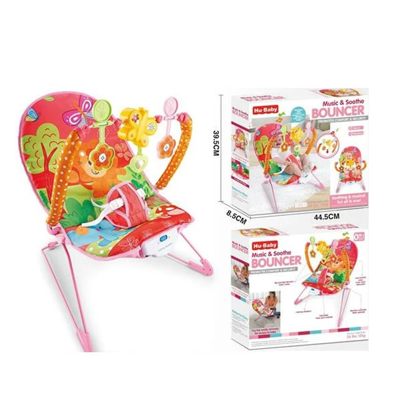 HU-Baby Musical & Soothing Bouncer Multicolor