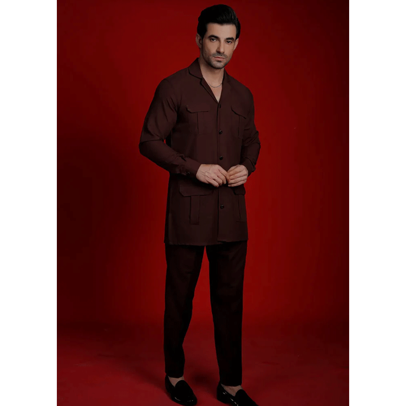 Radiant Safari Suit 5 by Kurta Corner