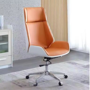 Boss Chair Ode to Joy – Ergonomic Office Manager Chair with Modern Leather Design, Comfortable Swivel Function, Ideal for Conference Tables