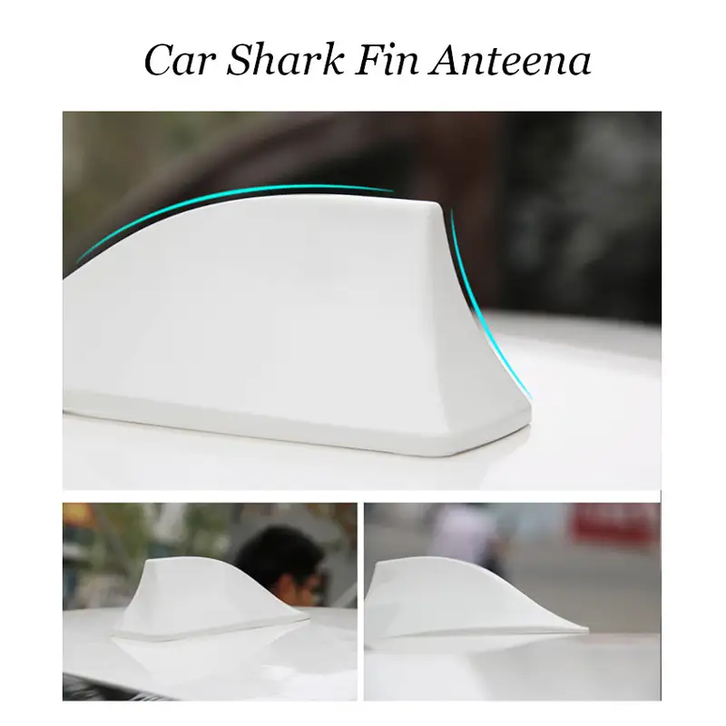 Car Fin Antenna- White