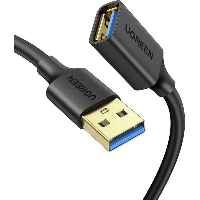 UGREEN USB 3.0 EXTENSION MALE CABLE 30127 3-METER (BLACK)