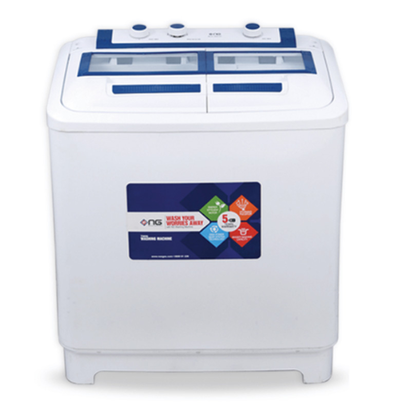 Nasgas  NWM-502 10KG Top Load Twin Tube Washing Machine With Offciial Warranty