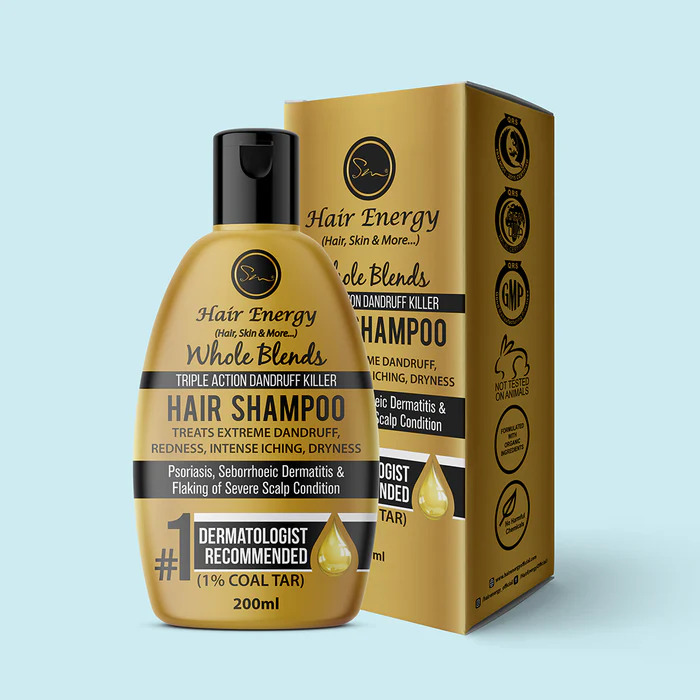 Hair Energy Whole BLENDS  TRIPLE ACTION DANDRUFF KILLER HAIR SHAMPOO