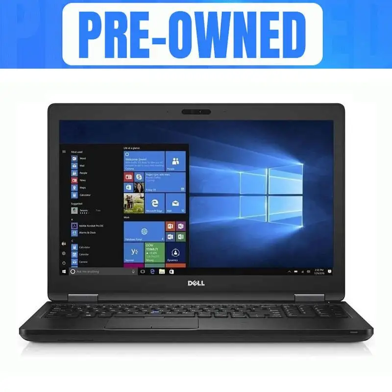 DELL LATITUDE E5570 - CORE I5 - 6TH GENERATION - 8GB RAM - 256GB M2 - 15.6" NUMPAD PRE-OWNED