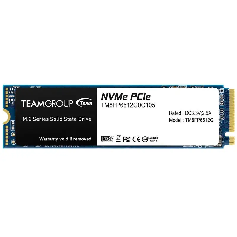 Team Group MP33 512GB NVMe Single Cut SSD
