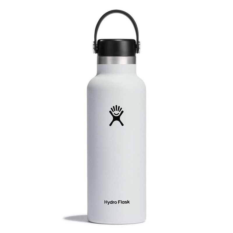 Hydro Flask – 18 Oz Standard Flex Cap - White 810497025581