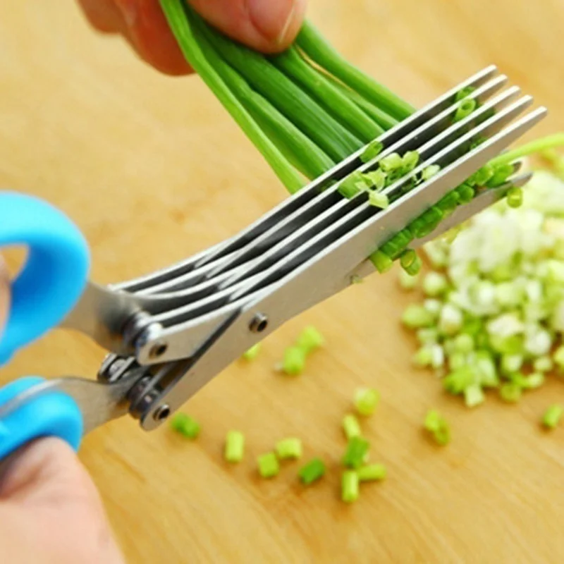 Versatile Multi-Purpose Kitchen Scissors for  Cutting, Slicing, and Mincing