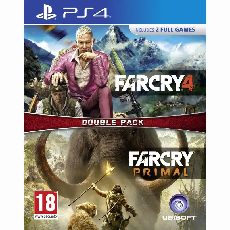 Far Cry Primal and Far Cry 4 Double Pack For Game (PS4)