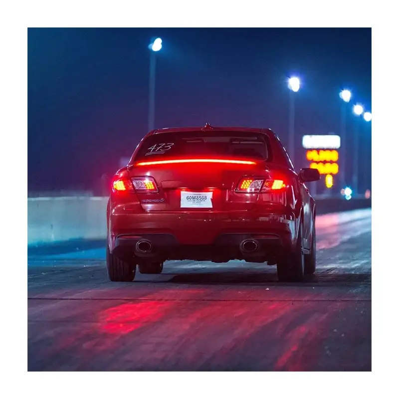 Universal Led Car Trunk Lights || Rear Tail Wing Auto Brake Turn Signal Lamps 12V