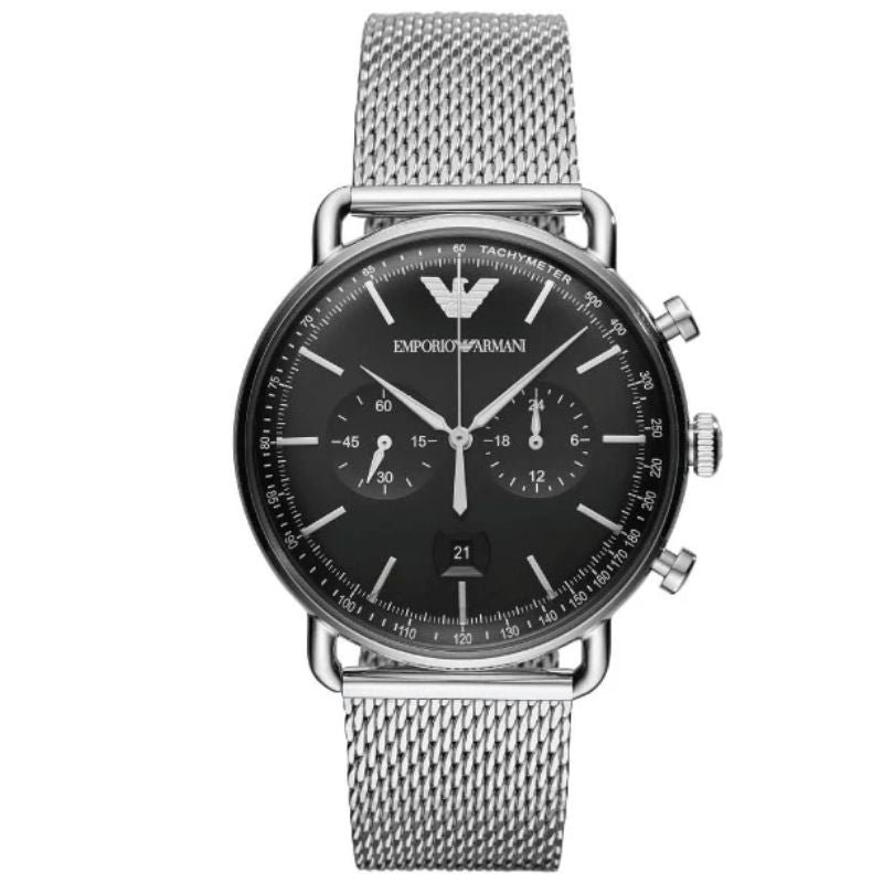 Emporio Armani AR-11104 Men's Stainless Steel Quartz Watch