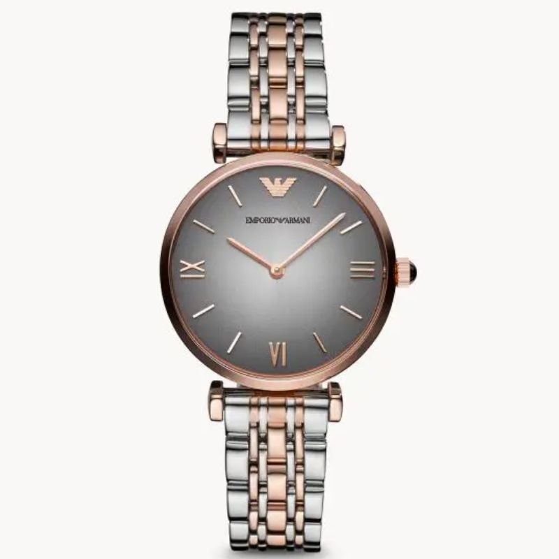 Emporio Armani AR1725 Women’s Analog Stainless Steel Grey Dial 32mm Watch