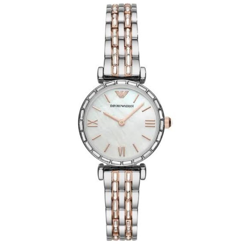 Emporio Armani AR11290 Women's Analog Quartz Stainless Steel Designer Watch