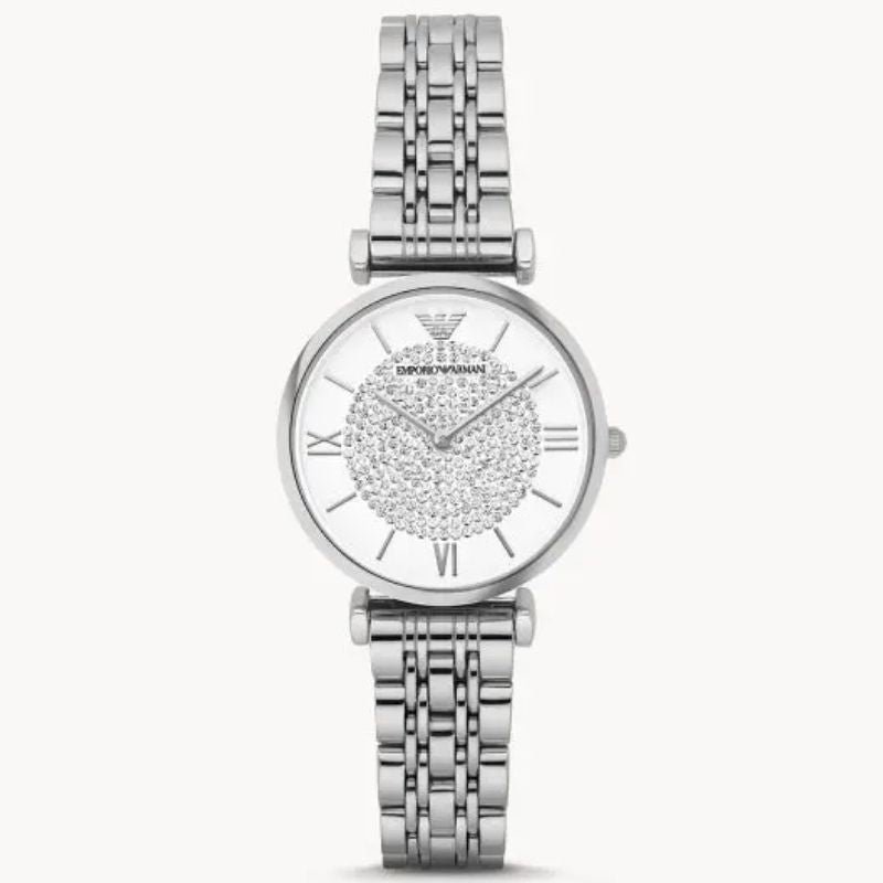 Emporio Armani AR1925 Women’s Quartz Stainless Steel White 32mm Watch