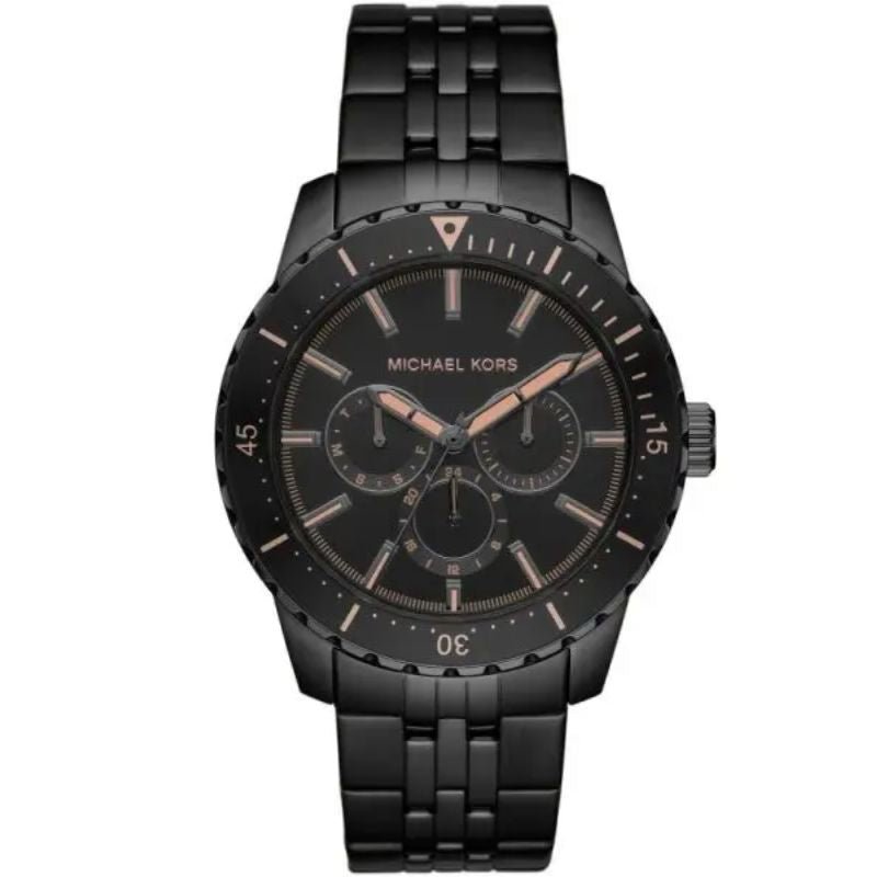 Michael Kors MK7157 Men’s Chronograph Quartz Stainless Steel Black Dial 44mm Watch