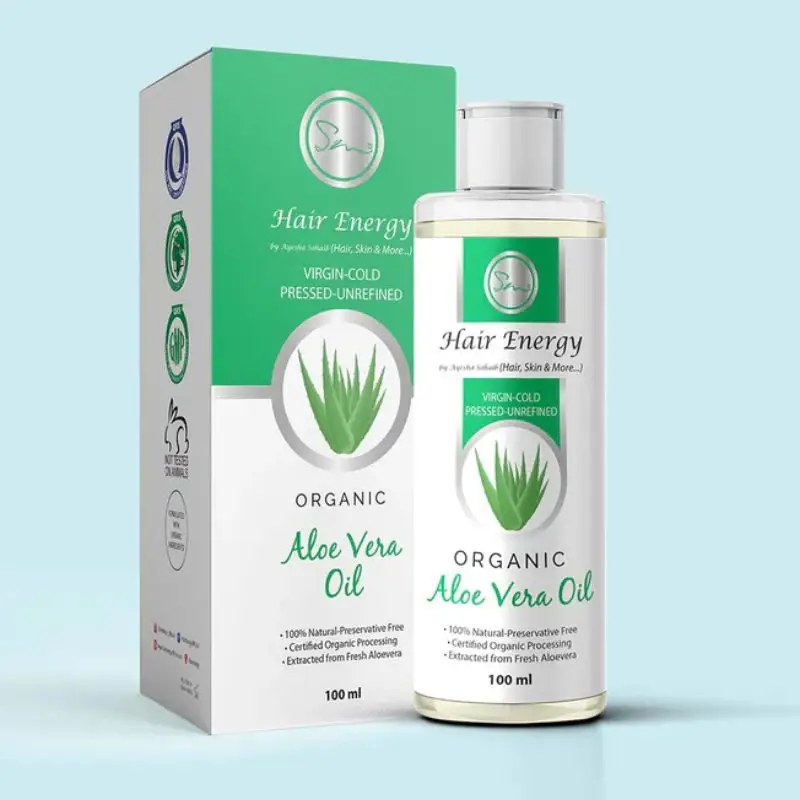 Hair Energy Organic Aloevera Oil