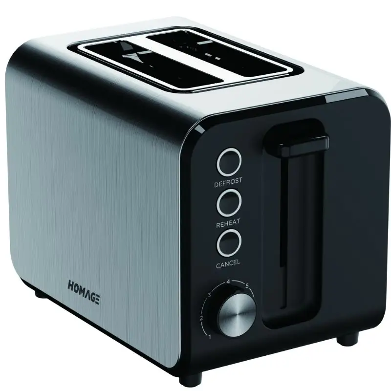 Homage HTT-902SSB0 Toaster With Official Warranty