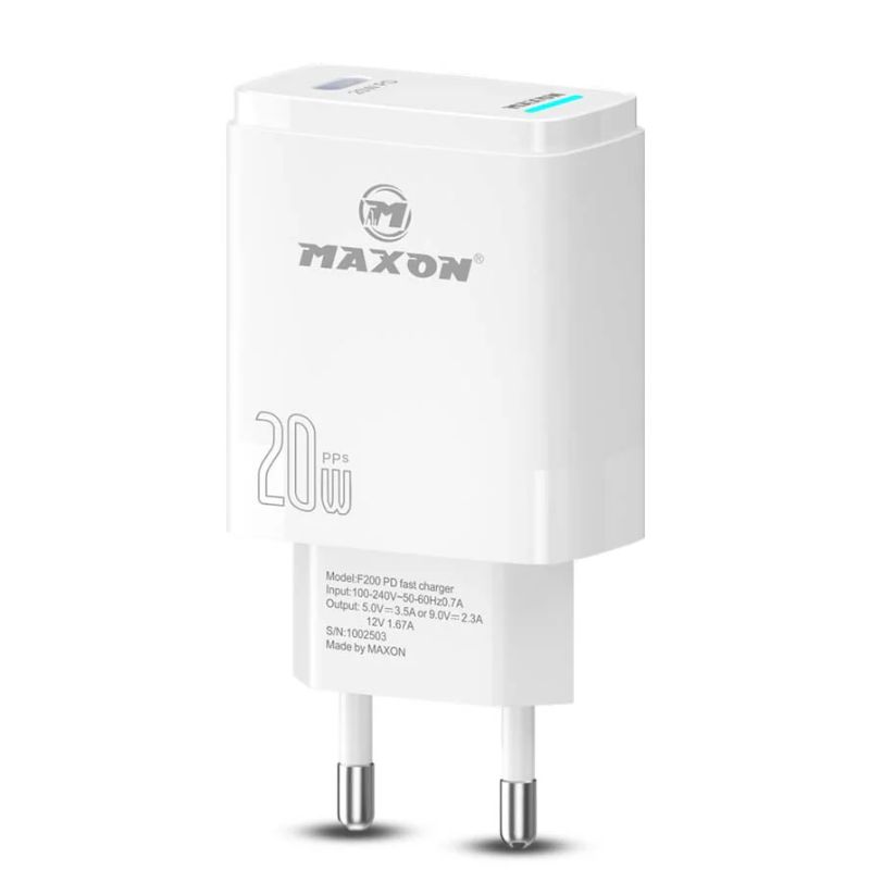 Maxon F200 20W Fast Charger With Official Warranty