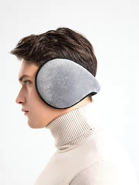 Korean Men's Warm Ear Protection Cap with Padded Ear Muffs