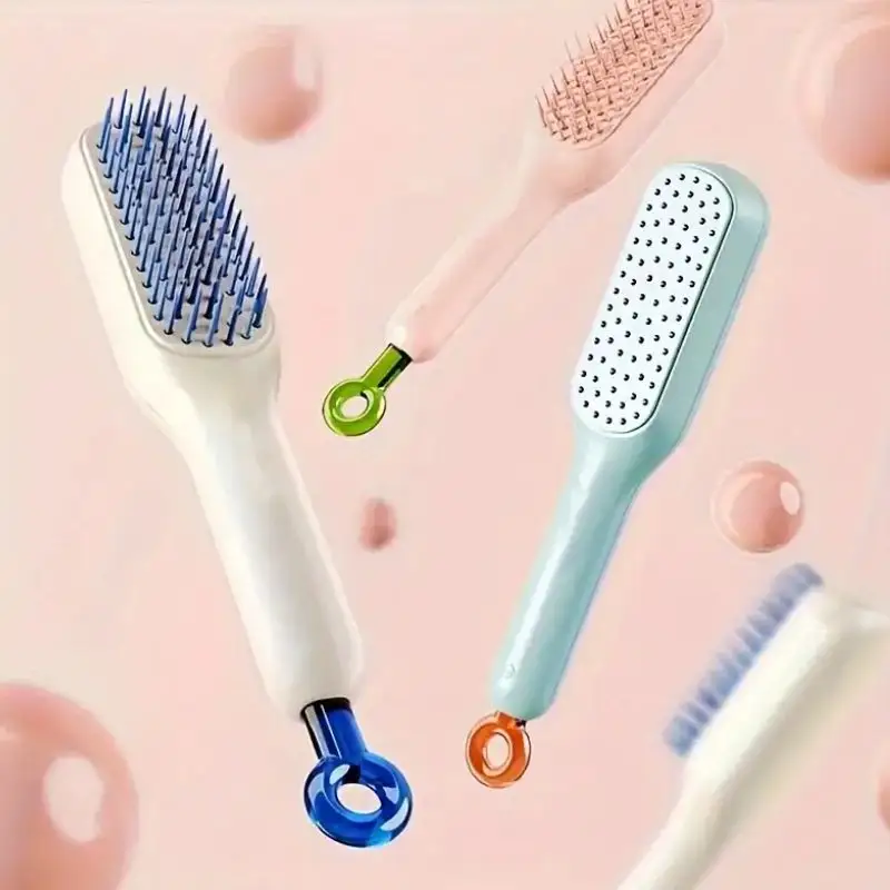 Self Cleaning Hair Comb