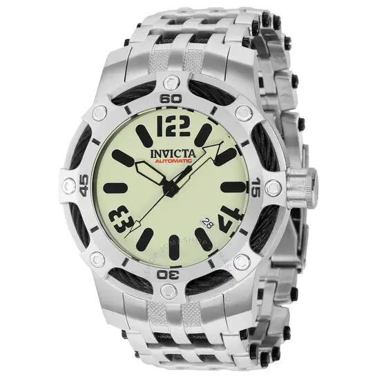 Invicta Bolt Automatic Black Dial Men's Watch
