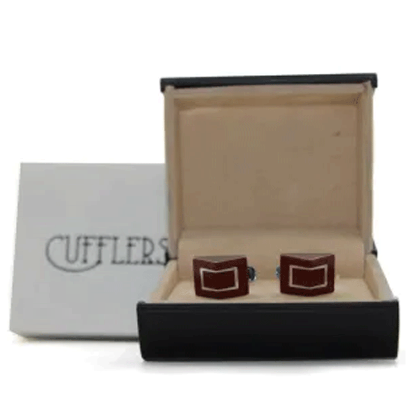 Cufflers Casual Cufflinks for Mens Shirt with a Gift Box – CU-1005