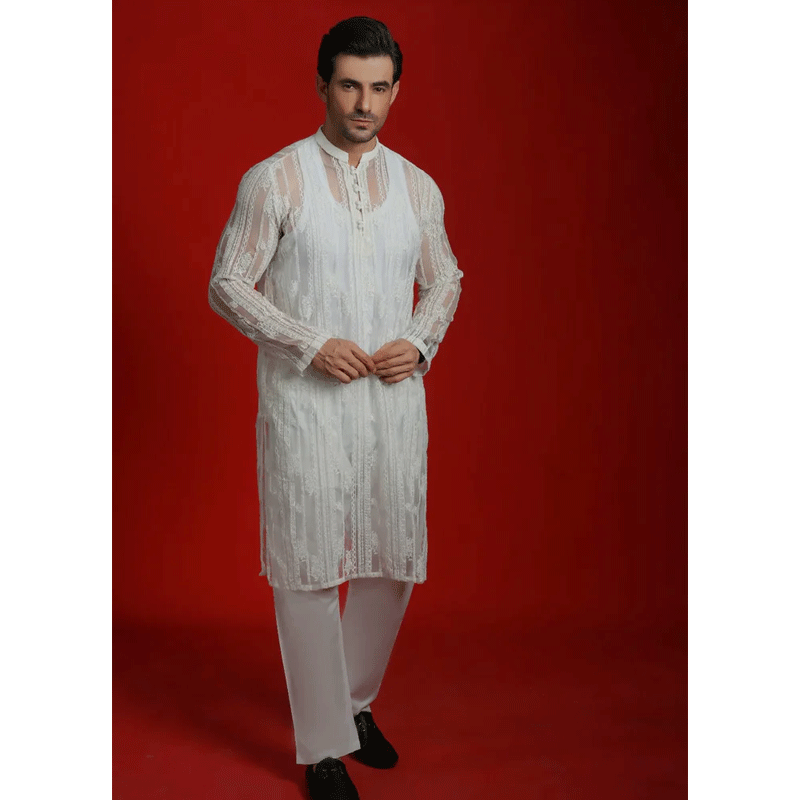 Designer Kurta Pajama NT-4 by Kurta Corner