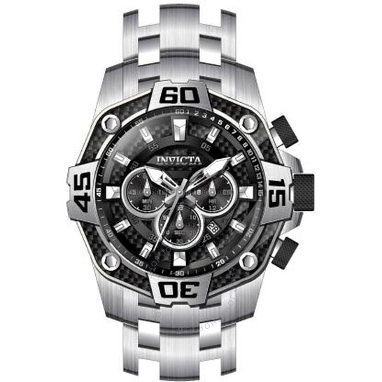 Invicta Pro Diver Chronograph Quartz Black Dial Men's Watch 33844