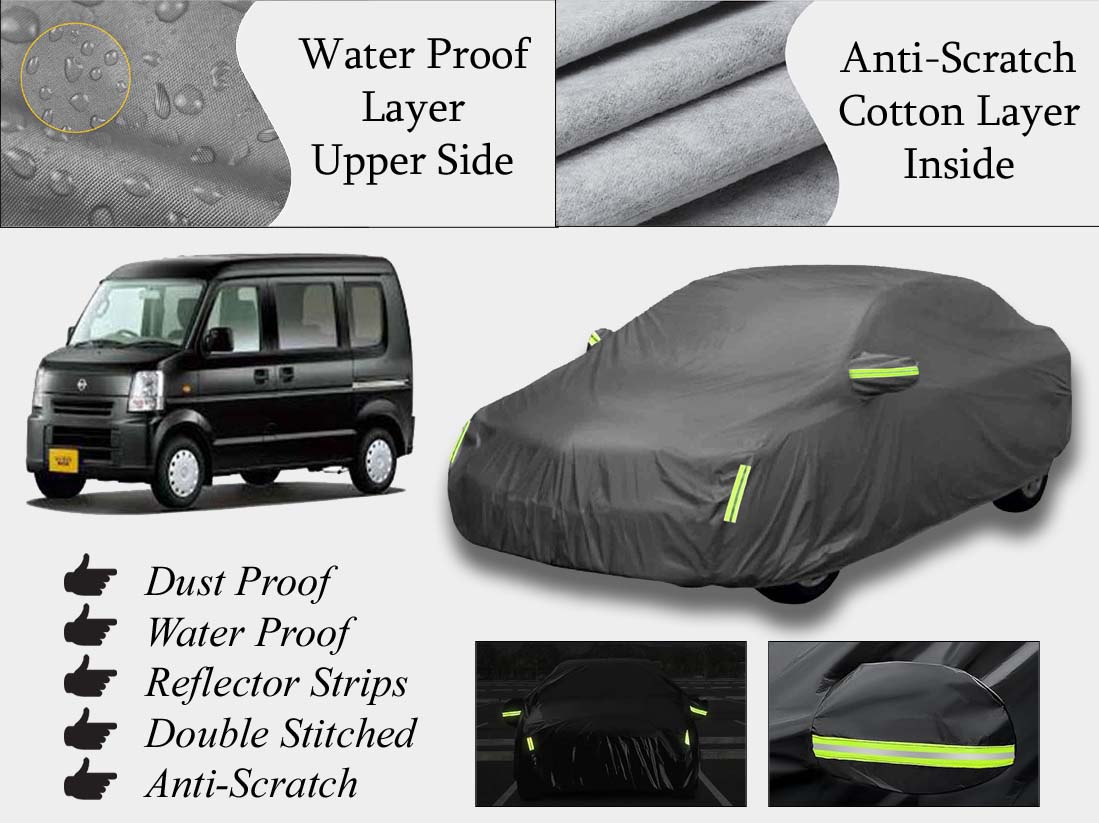 Nissan Clipper Top Cover | Grey | Anti-Scratch | Double Layer | Heat Proof | Water Proof