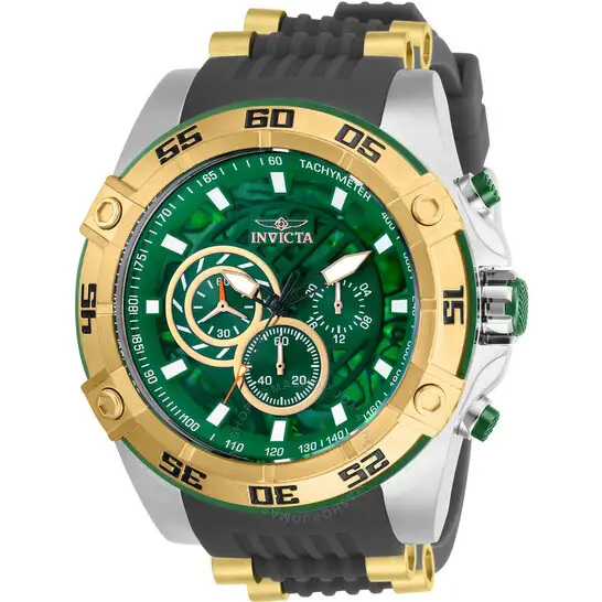 Invicta Speedway Chronograph Quartz Green Dial Men's Watch 27253