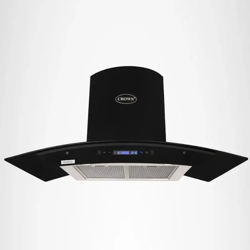 Crown DHBC-90(2) Digital Touch Panel Range Hood With Official Warranty