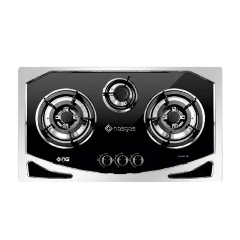 Nasgas DG-931 BK Steel Top Built In Hob With Official Warranty