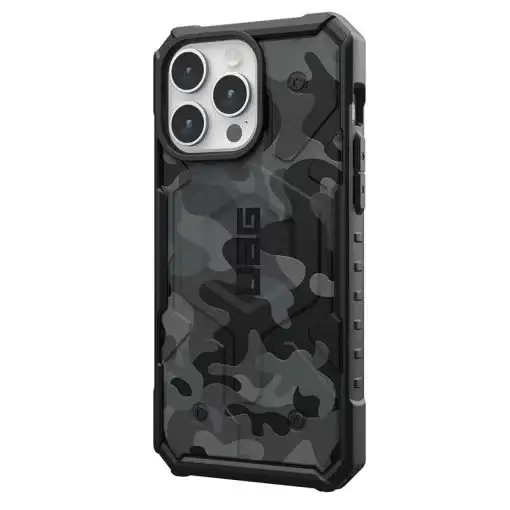 UAG Pathfinder SE Series Phone Case for iPhone 15 Pro Max – Midnight Camo