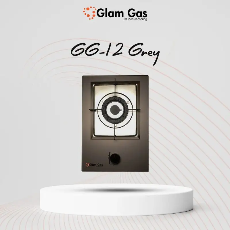 Glam Gas GG-12 Grey Built-In Hob