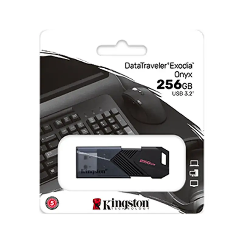 Kingston DataTraveler Exodia Onyx 256GB USB Flash Drive