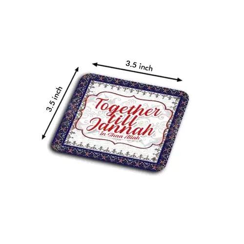 ROUND STATE  TEA COASTER