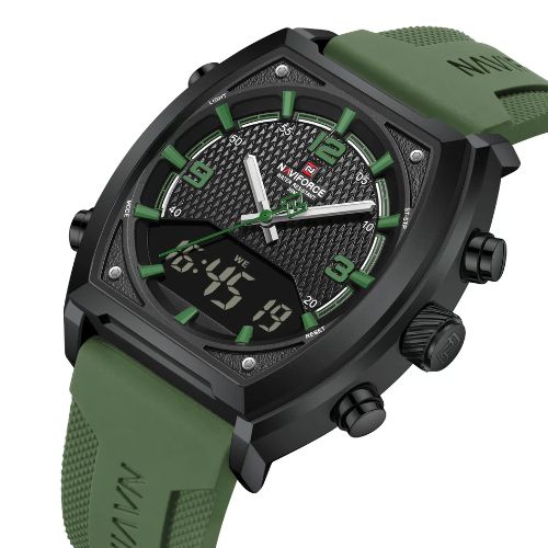 Naviforce NF 9242 Dual Master Watch With Official Warranty