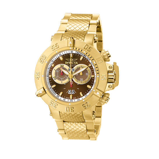 Invicta Men's Subaqua Noma III Collection Gold-Tone Chronograph Watch