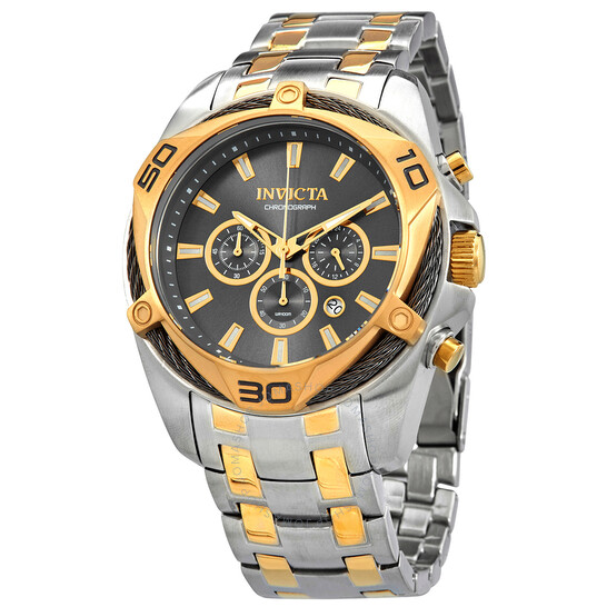 Invicta Bolt Chronograph Quartz Grey Dial Men's Watch