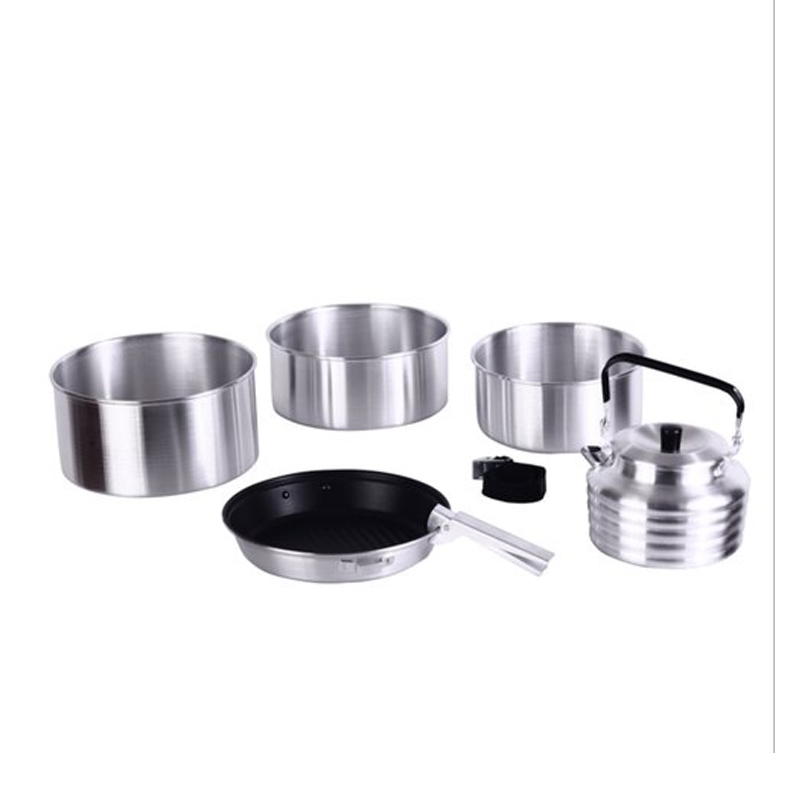 KingCamp KP3903 Aluminum Kettles Set