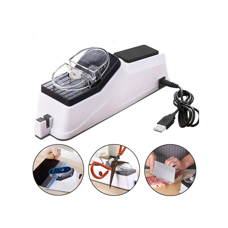 USB Electric Knife Sharpener Kitchen Knives Scissor Sharpening Tool