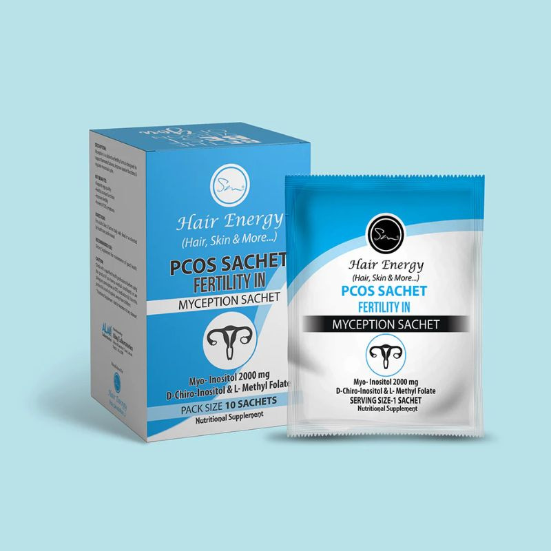 Hair Energy Pcos & Hormonal Balance Sachet Fertilty In Myception Sachet