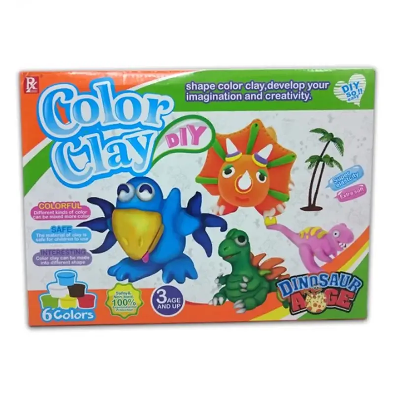 Color Clay – Dinosaurs