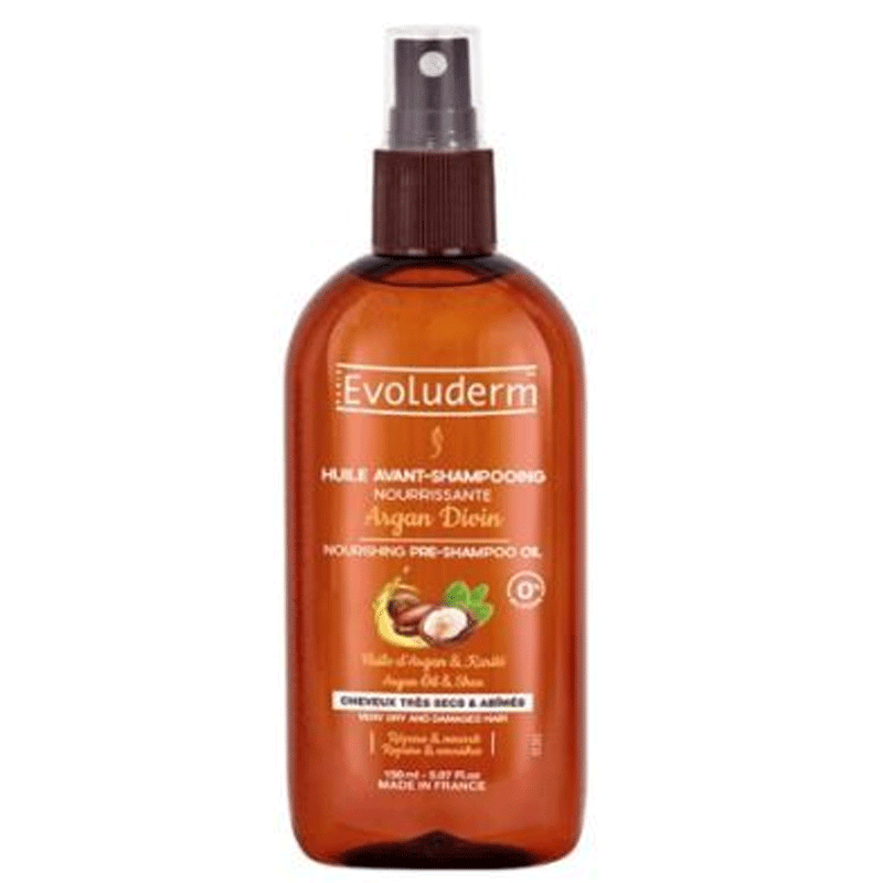 Evoluderm Pre Shampoo Oil Argan Divin - 150ml - 3760100193589