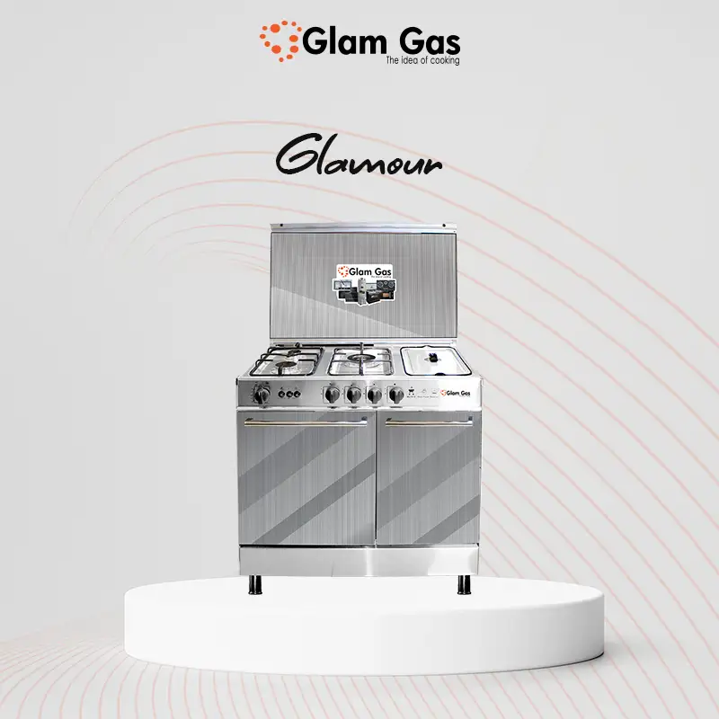 Glam Gas Glamour 34'' Cooking Range With Official Warranty
