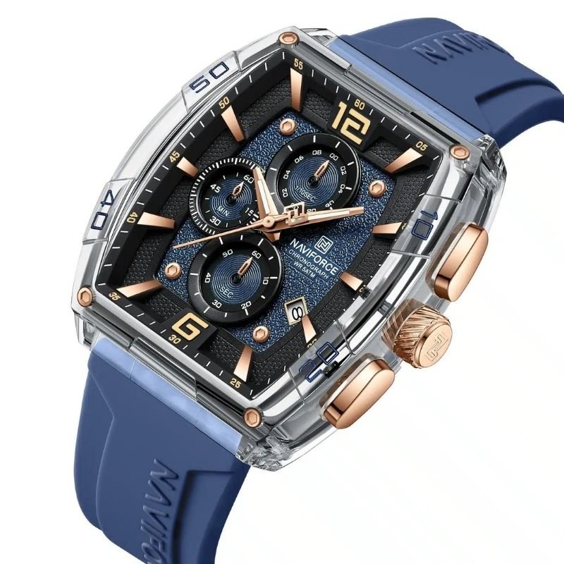 NaviForce NF‑6101 ChronoCore Watch With Official Warranty