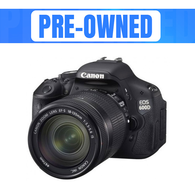 Canon EOS 600D DSLR Camera With 18-55mm Pre-Owned