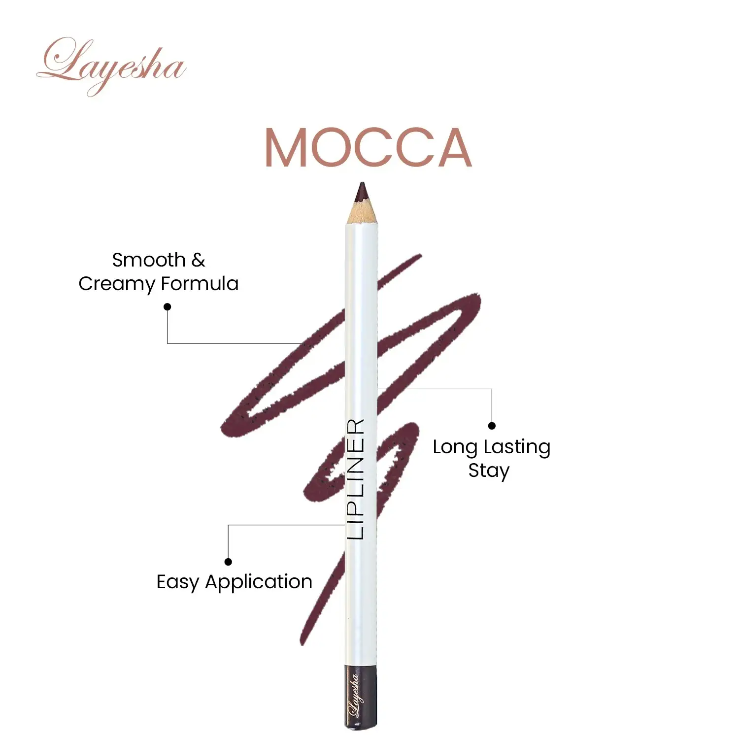 Layesha Mocca  Lip  Liner