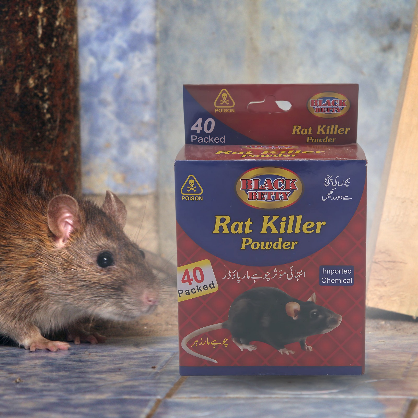 Rat Killer Powder (40 pcs)