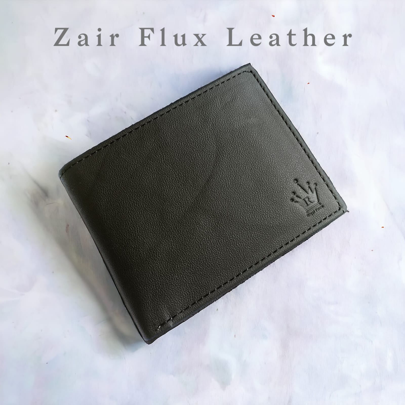 Royal Force Ultra Soft Genuine Leather Wallet Charcoal Black
